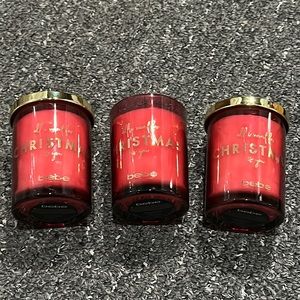 Brand new BEBE Christmas candles 3 set